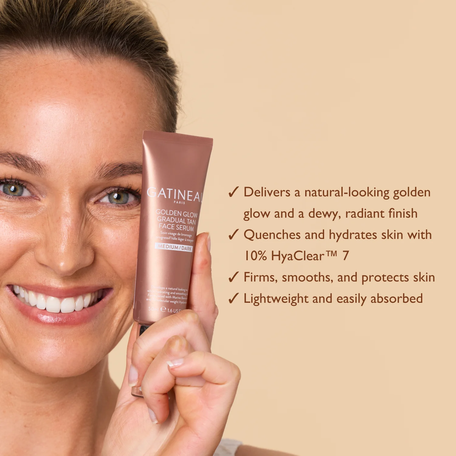 Golden Glow Gradual Tan Face Serum - Image 7